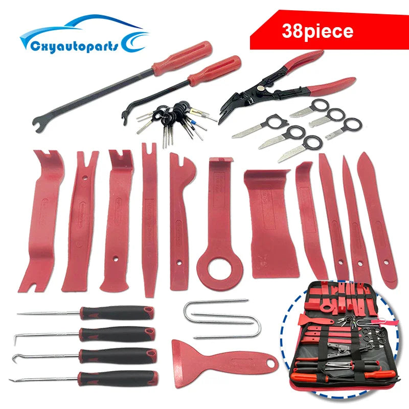 Kit de Herramientas para Desmontaje Automotriz, 38 Piezas — vista 2