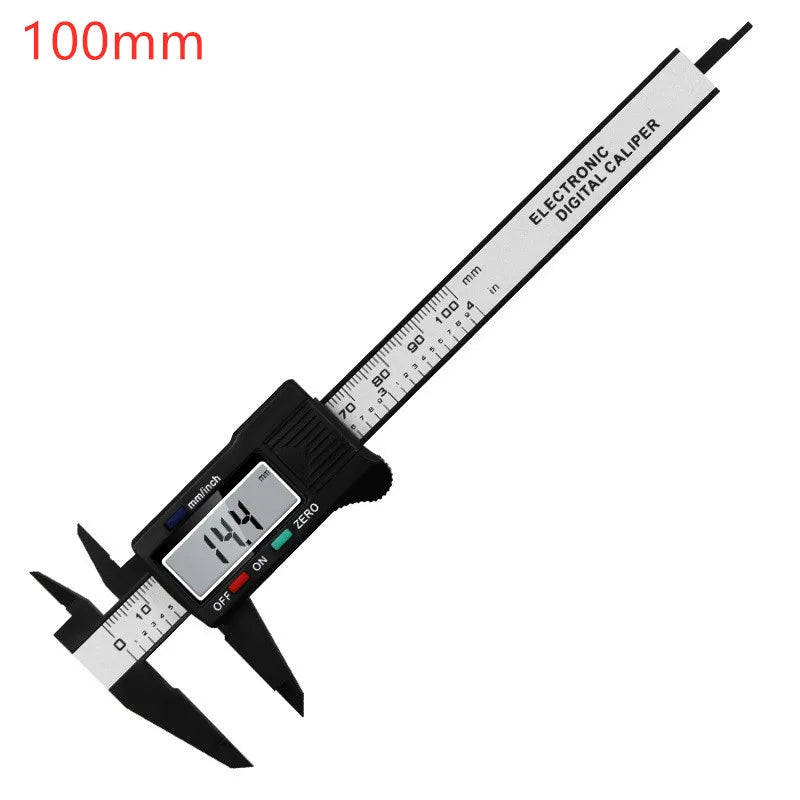 Calibrador Vernier Digital de Fibra de Carbono 100/150 mm