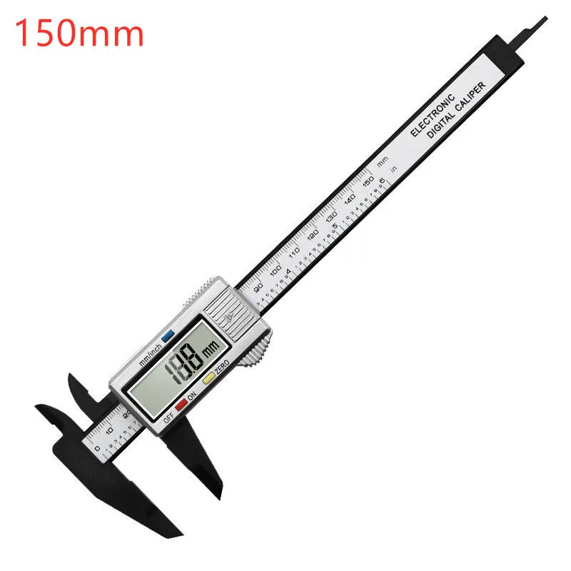 Calibrador Vernier Digital de Fibra de Carbono 100/150 mm