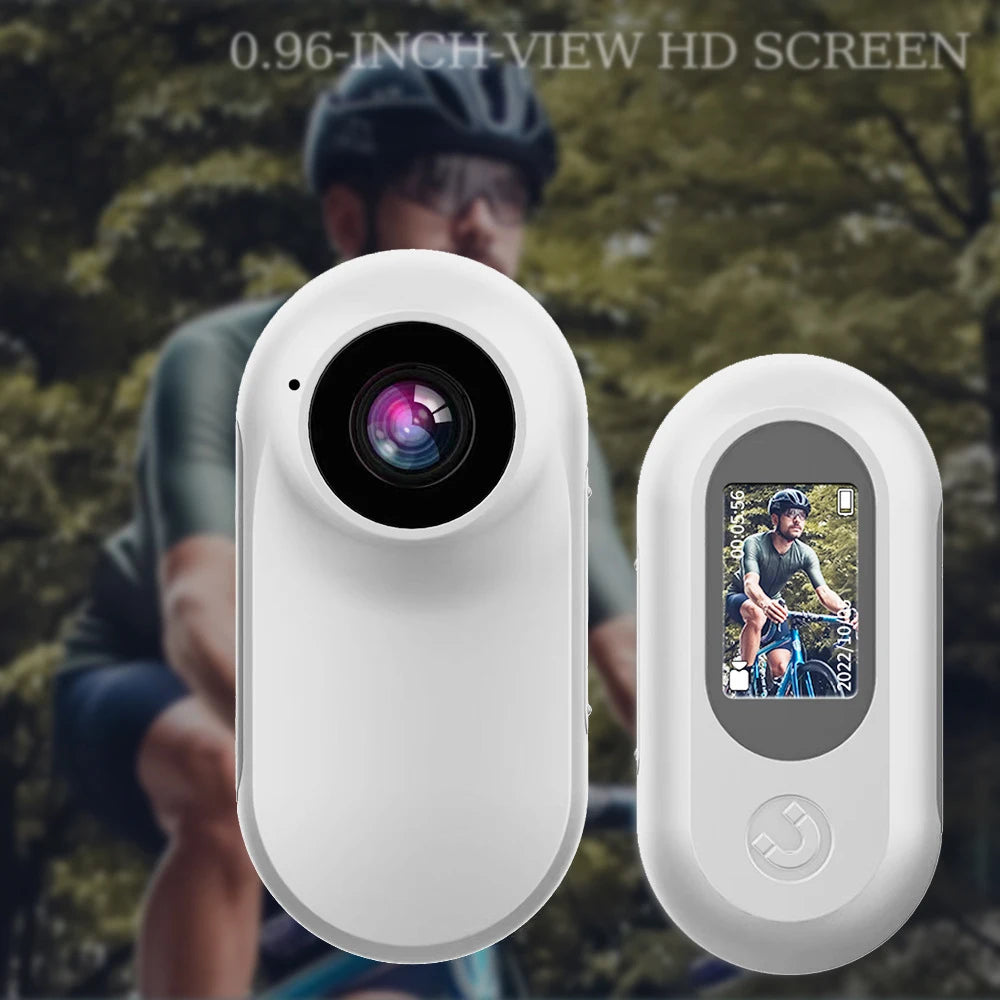 Mini Cámara de Acción 1080p Antivibración con Montaje Magnético