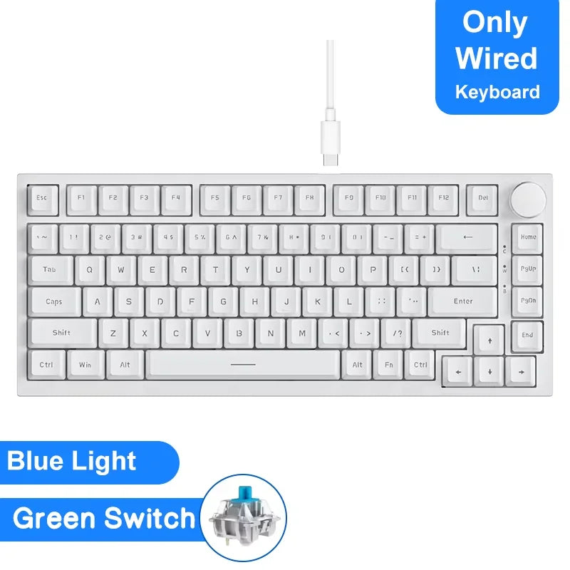 Teclado Mecánico AJAZZ AK820 Pro RGB Bluetooth y USB — vista 19