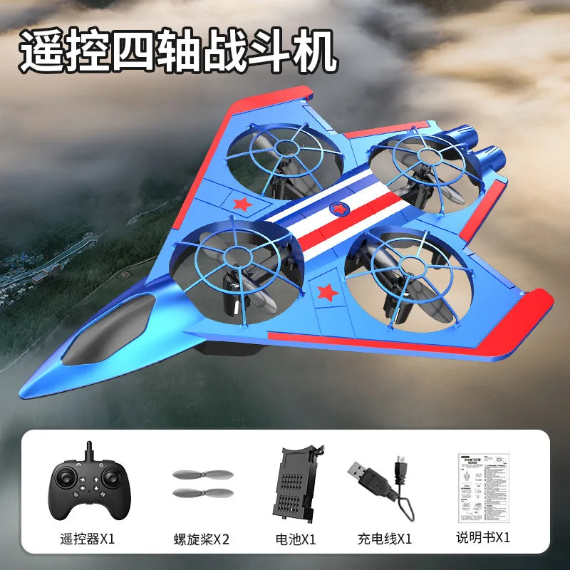 Mini Dron RC S12 con Luz LED y Vuelo Acrobático 360° — vista 7