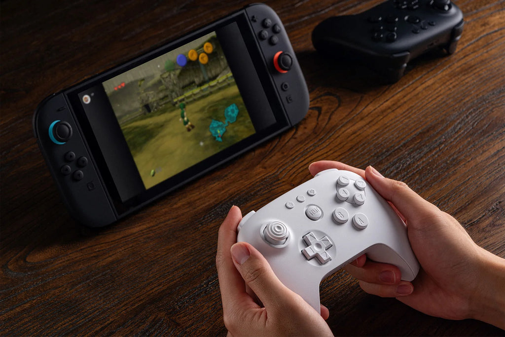 Control 8BitDo N64 Bluetooth para Switch, Windows y Android — vista 5