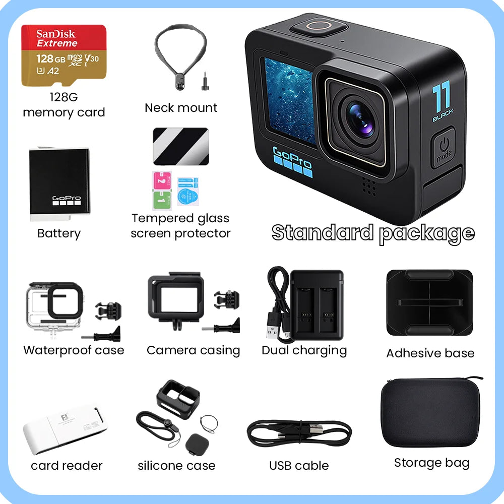 GoPro HERO11 Black 5.3K con HyperSmooth 5.0