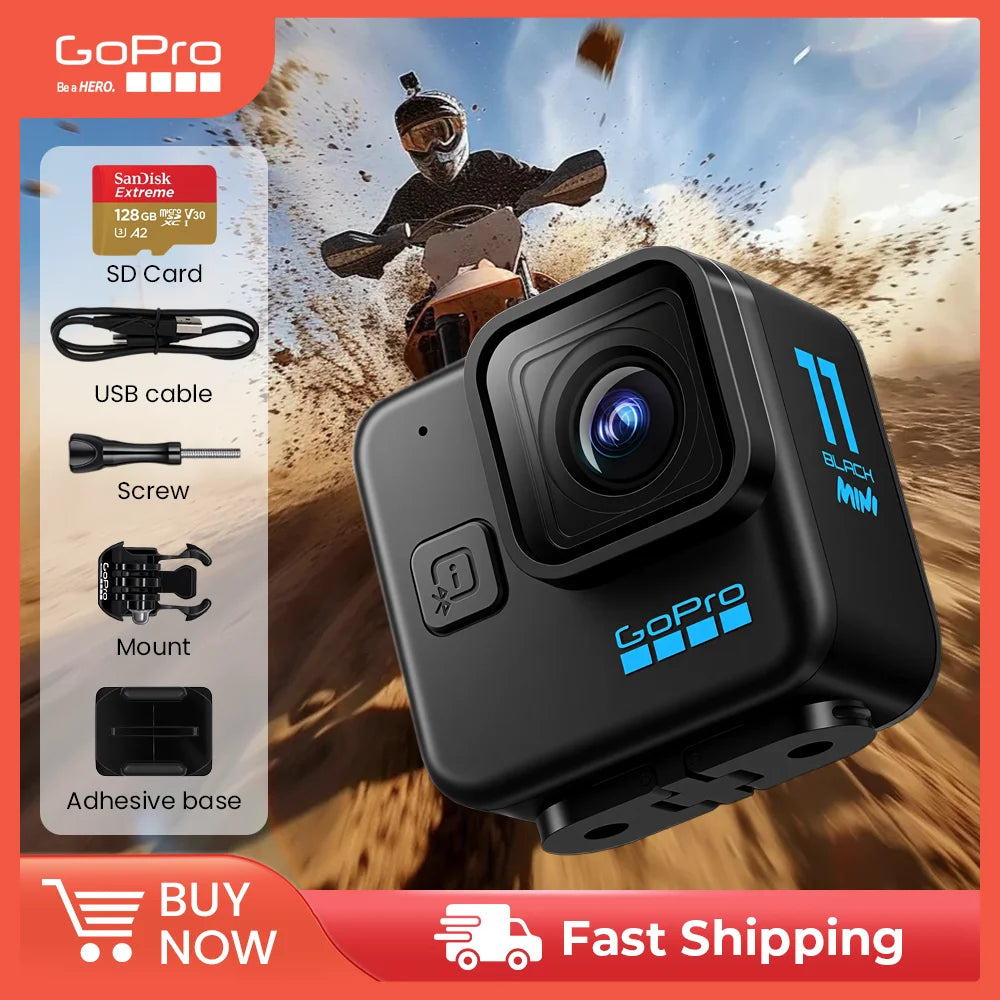 GoPro HERO11 Black Mini 5.3K para Deportes y Aventura