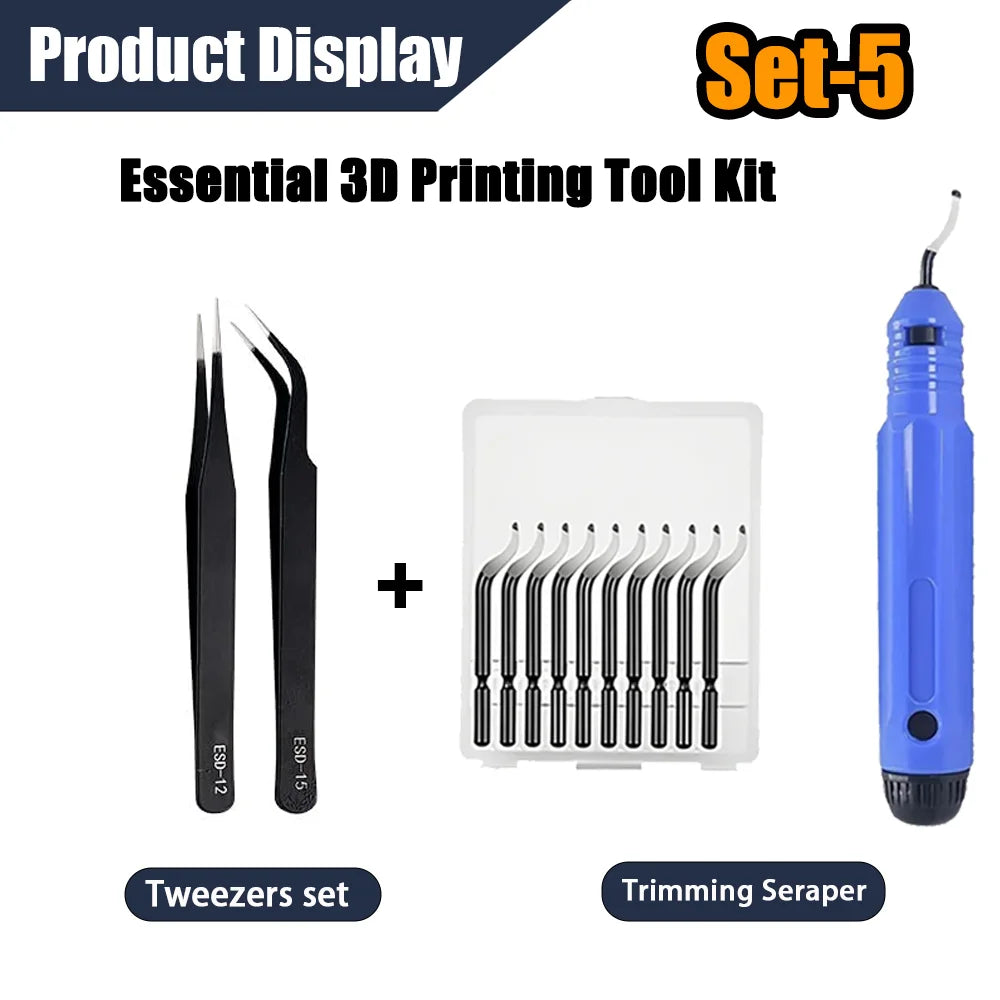 Kit de 53 Herramientas para Impresoras 3D FDM/SLA