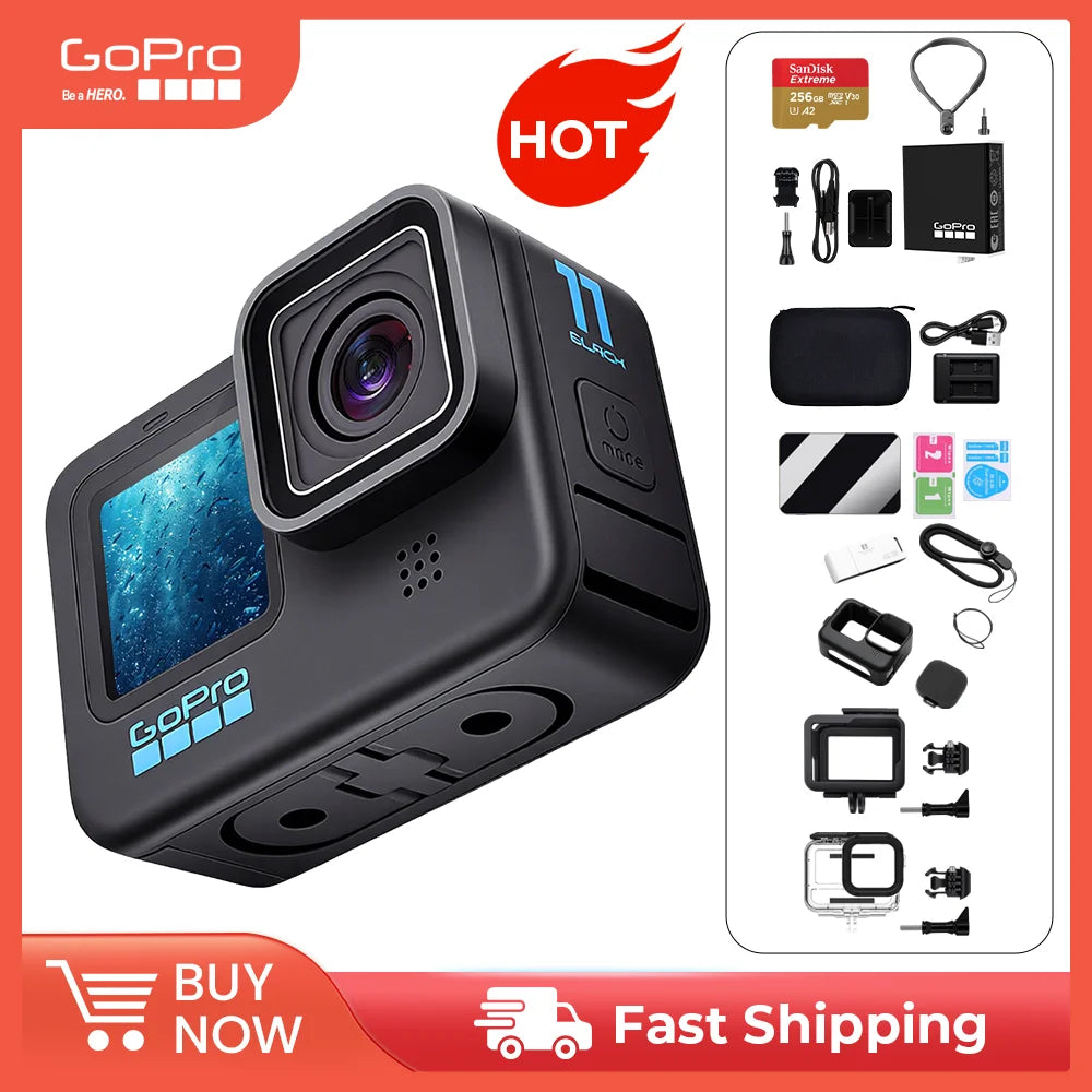 GoPro HERO11 Black 5.3K con HyperSmooth 5.0