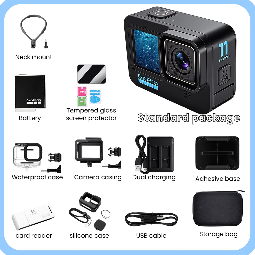 GoPro HERO11 Black 5.3K con HyperSmooth 5.0