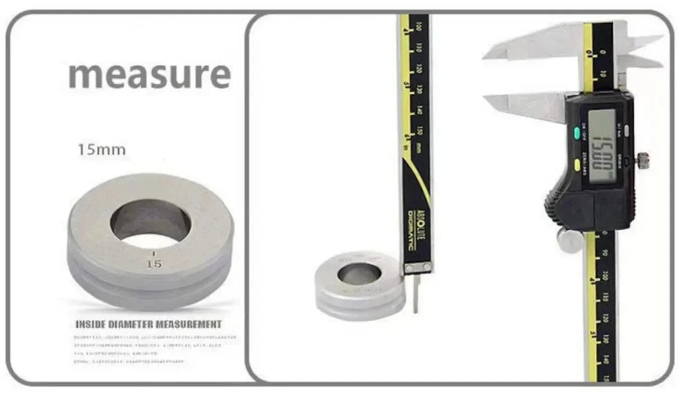 Calibrador Vernier Digital de Acero Inoxidable con Pantalla LCD — vista 6