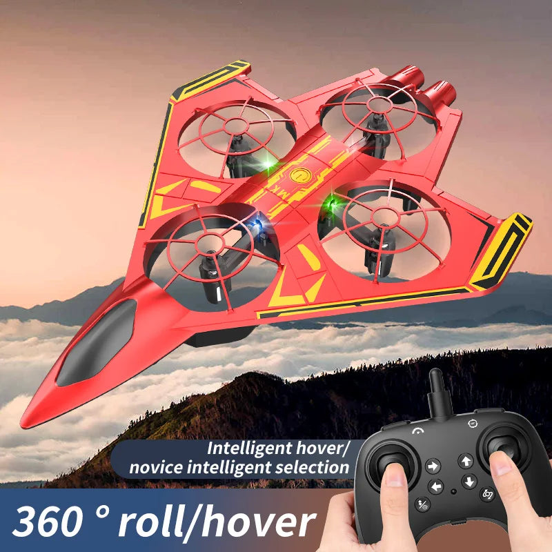Mini Dron RC S12 con Luz LED y Vuelo Acrobático 360° — vista 2