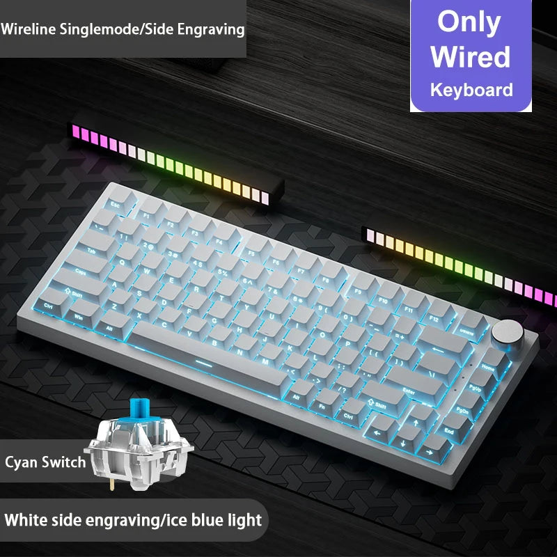 Teclado Mecánico AJAZZ AK820 Pro RGB Bluetooth y USB — vista 12