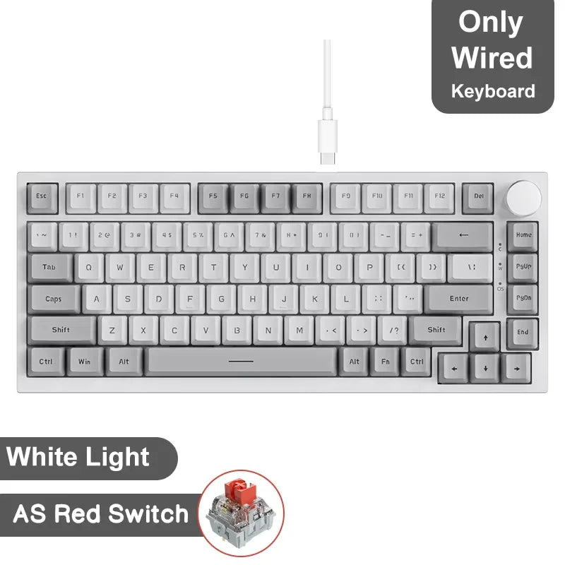 Teclado Mecánico AJAZZ AK820 Pro RGB Bluetooth y USB — vista 18