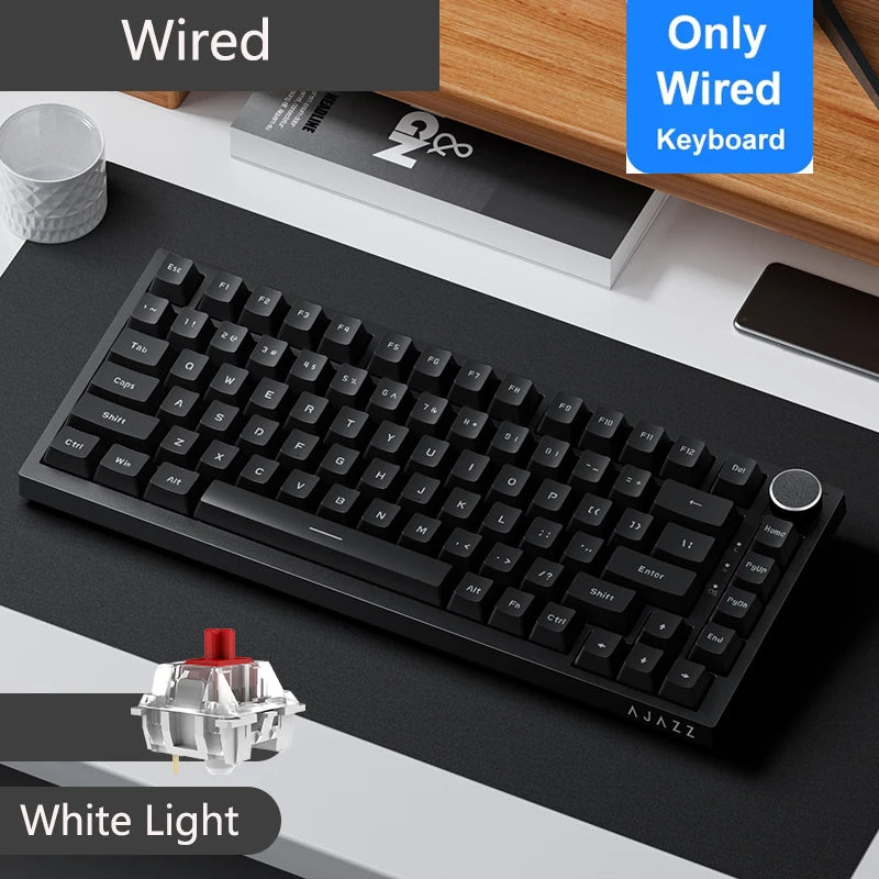 Teclado Mecánico AJAZZ AK820 Pro RGB Bluetooth y USB — vista 7