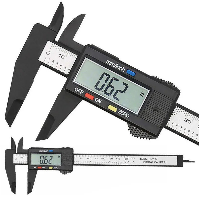 Calibrador Vernier Digital de Fibra de Carbono 100/150 mm