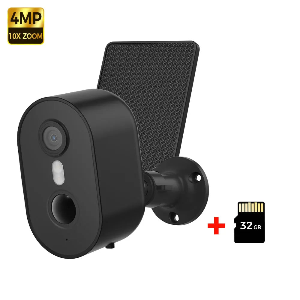 Cámara Solar WiFi 4MP para Exterior con Visión Nocturna — vista 8
