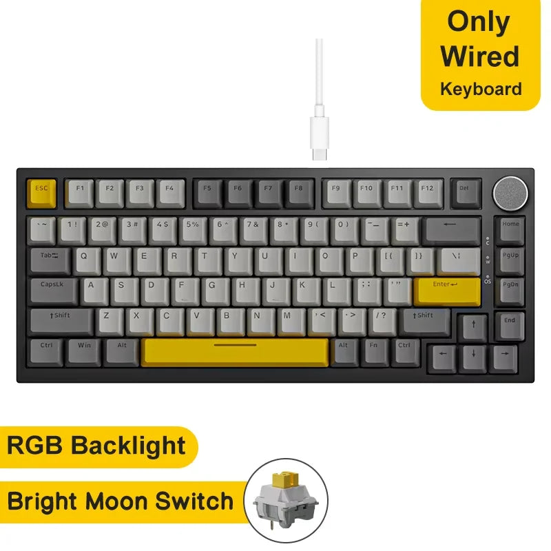 Teclado Mecánico AJAZZ AK820 Pro RGB Bluetooth y USB — vista 11