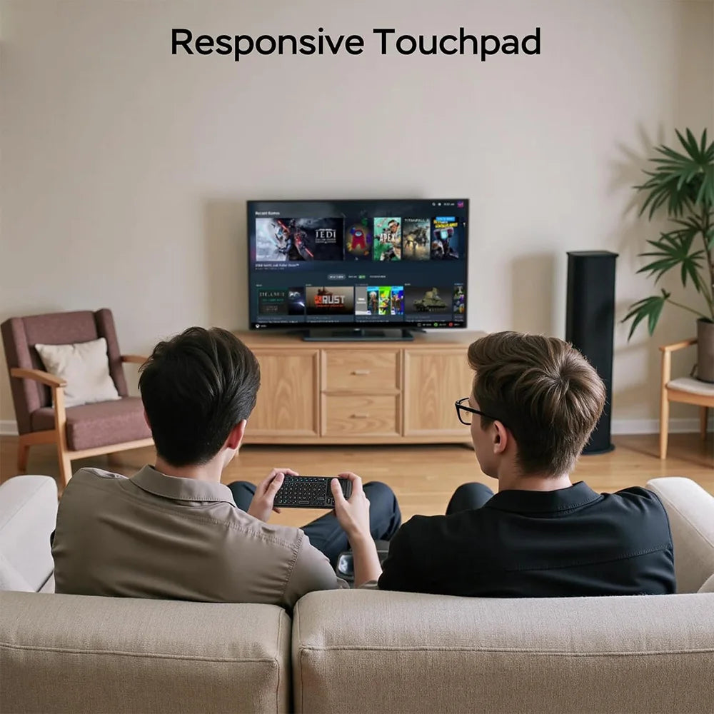 Mini Teclado Inalámbrico con Touchpad para Smart TV y PC — vista 6