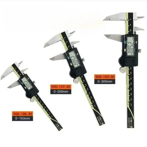 Calibrador Vernier Digital de Acero Inoxidable con Pantalla LCD — vista 2
