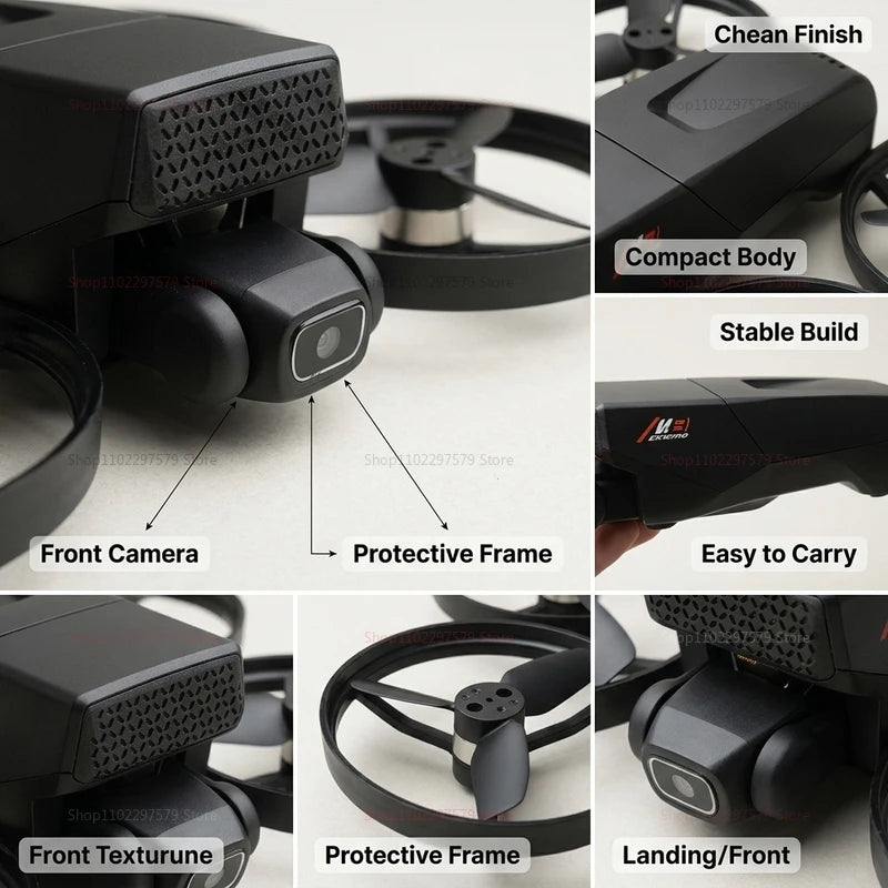 Drone M8 GPS FPV con Cámara Dual y Retorno Automático — vista 3