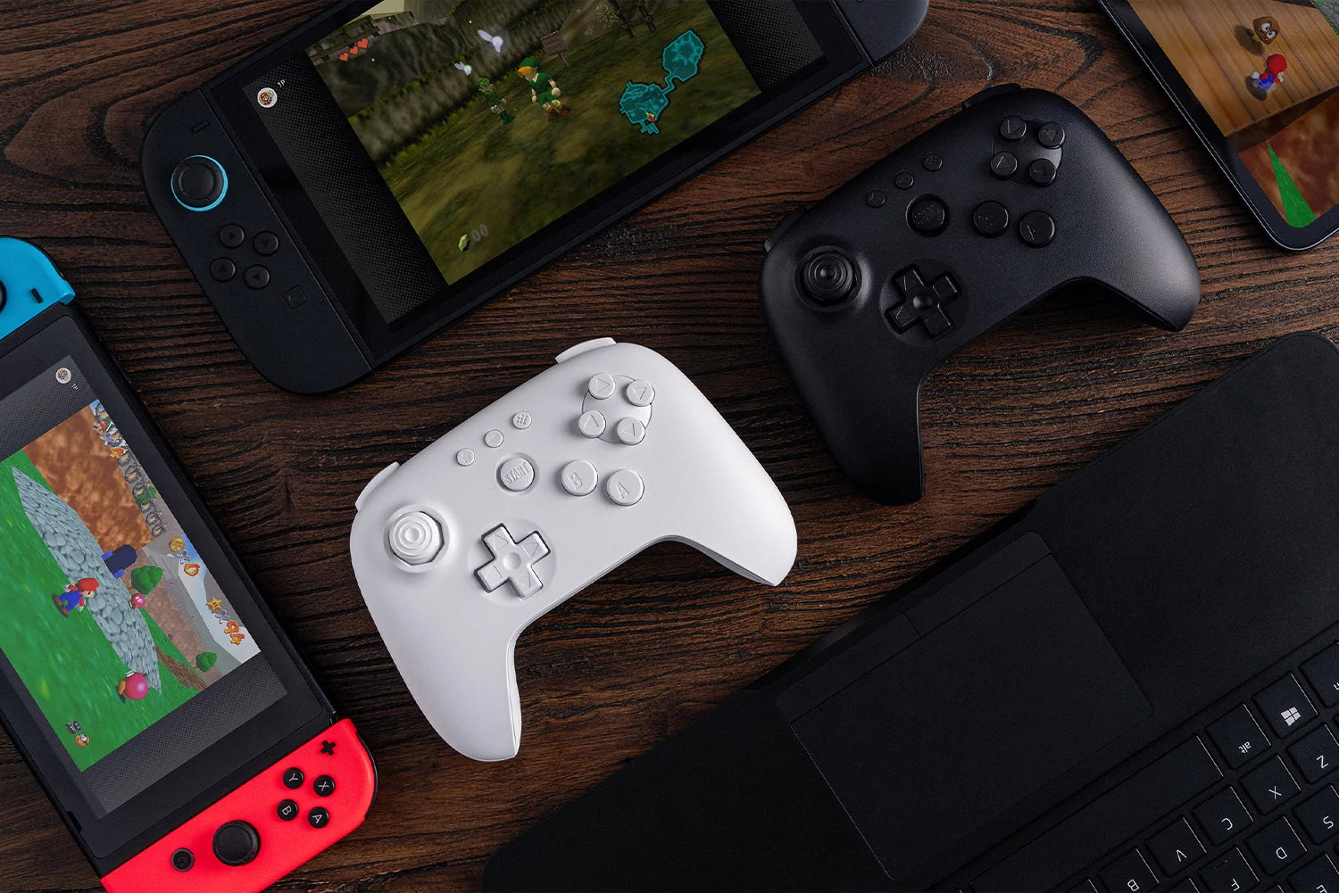 Control 8BitDo N64 Bluetooth para Switch, Windows y Android — vista 4