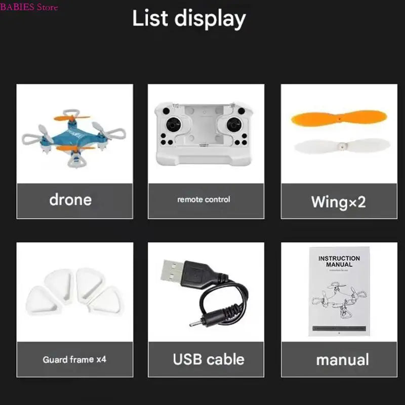 Mini Dron RC para Principiantes con Giros 360° — vista 3