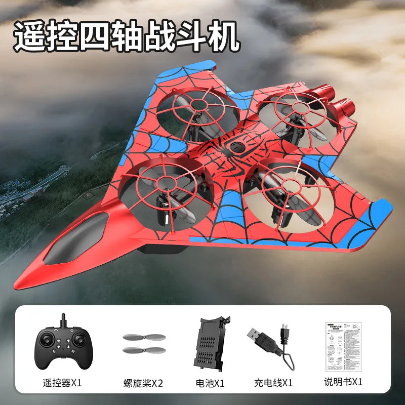 Mini Dron RC S12 con Luz LED y Vuelo Acrobático 360° — vista 6