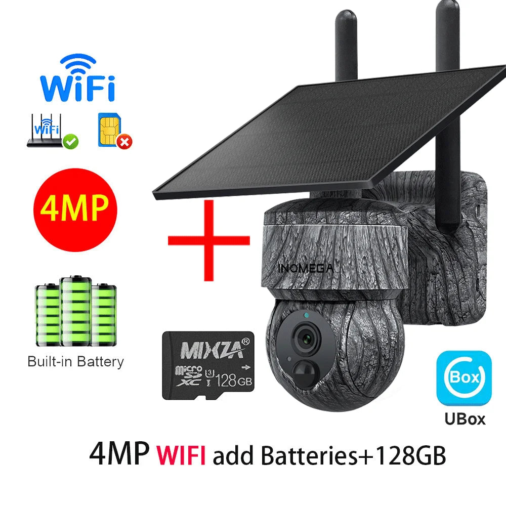 Cámara Solar 4G/WiFi con Detección PIR y Diseño Camuflado — vista 17