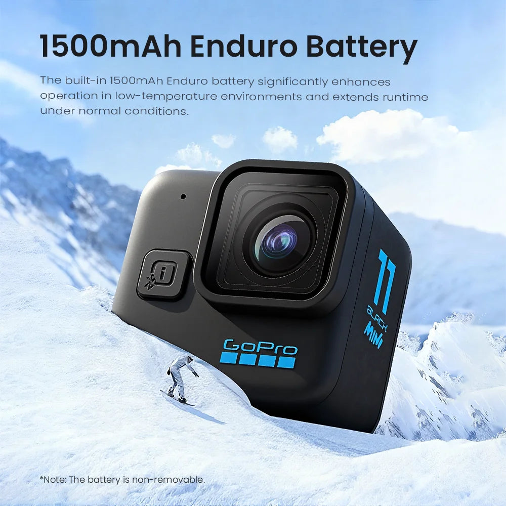GoPro HERO11 Black Mini 5.3K para Deportes y Aventura