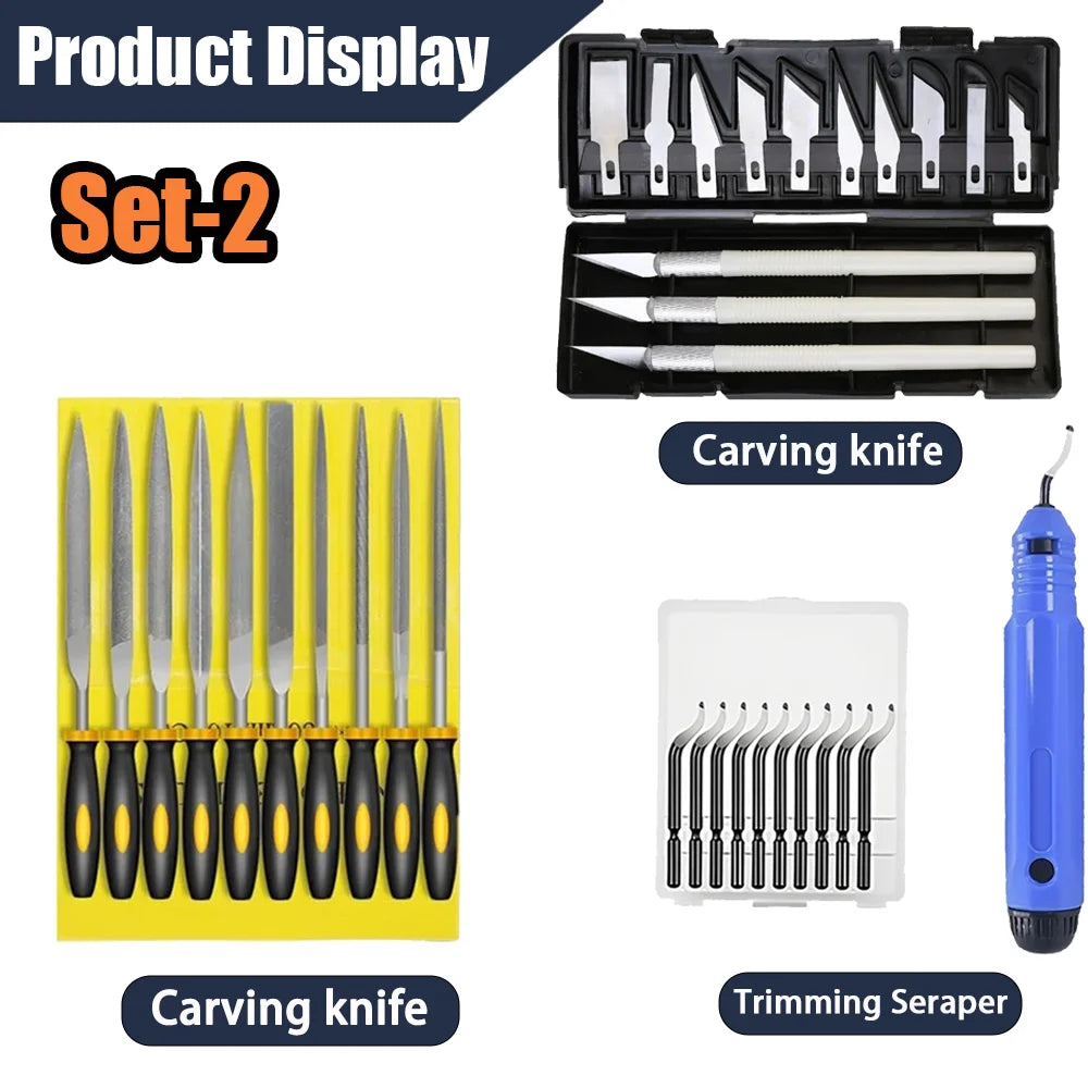 Kit de 53 Herramientas para Impresoras 3D FDM/SLA